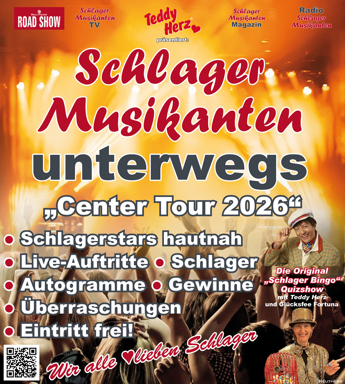Schlager Musikanten unterwegs - Center Tour 2026