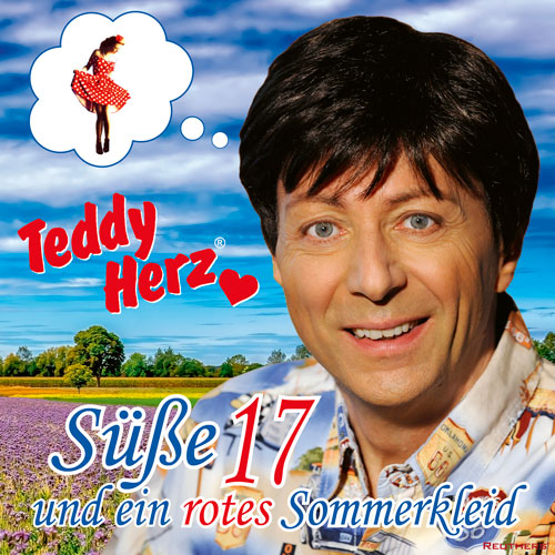 Süße 17 und ein rotes Sommerkleid - Teddy Herz