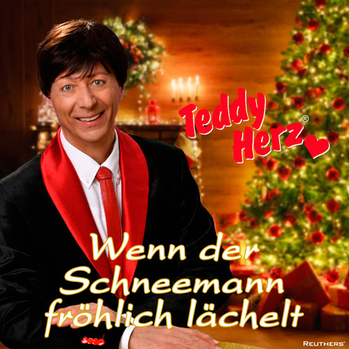Wenn der Schneemann fröhlich lächelt