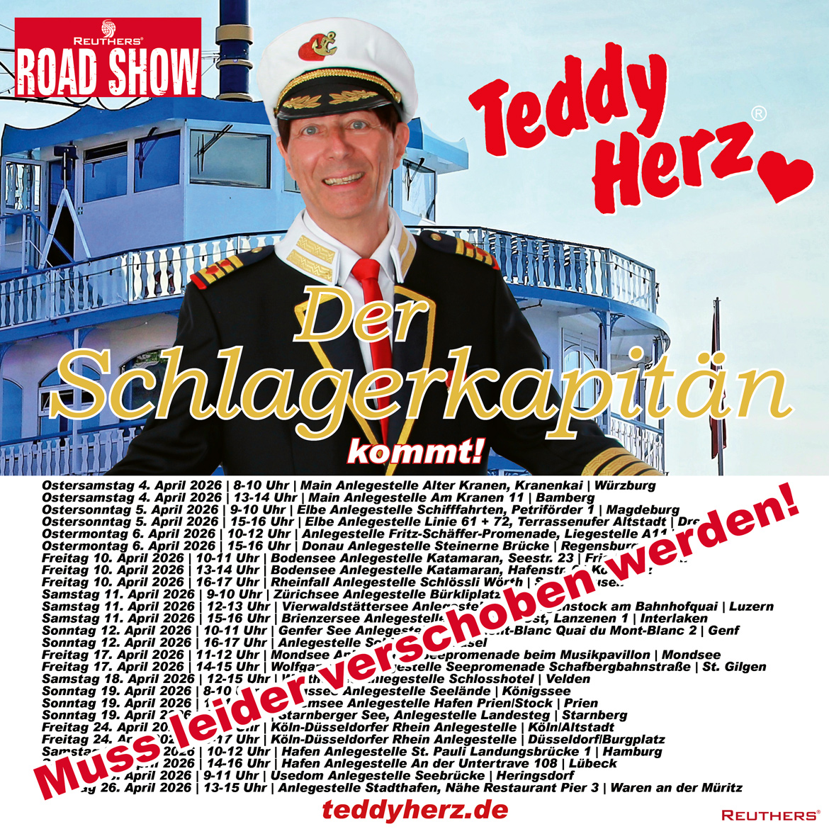 Teddy Herz - Der Schlagerkapitän